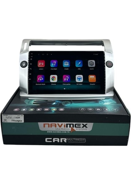 Citroen C4 2004-2009 Navimex 8-128 (Fanlı) Profesyonel Oem Multimedia