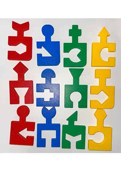 Şekiller Eğitici Puzzle Oyun Zihinsel Gelişim Çocuk Gelişim Çocuklar Için