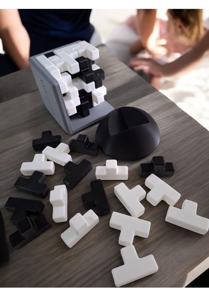 Innovaprınt-Montessori Küp Blok Eğitici Oyuncak