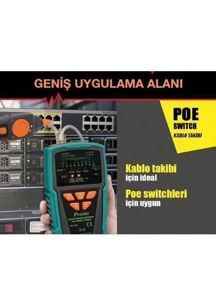 MT-7029N Kablo Bulucu ve Lan Kablo Test Cihazı