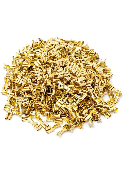 500 Adet 4,8 mm Dişi Fiş Tırnaksız Terminal Kablo Ucu SF1D Mini fiyatları