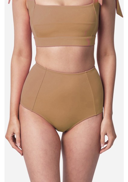 Vizon Toparlayıcı Yüksek Bel Bikini Altı