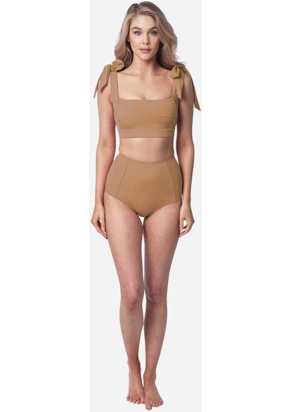 Vizon Toparlayıcı Yüksek Bel Bikini Altı