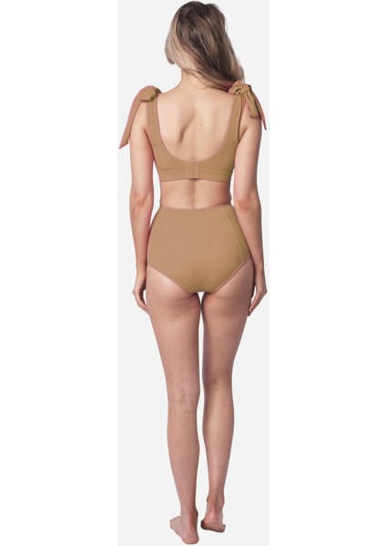 Vizon Toparlayıcı Yüksek Bel Bikini Altı