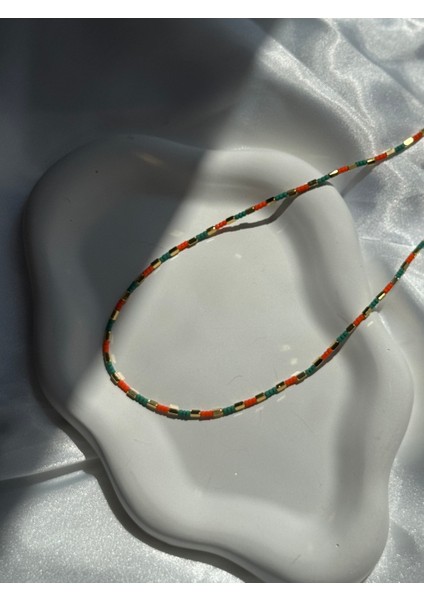 Afgan Taşlı Minimal Kolye modelleri