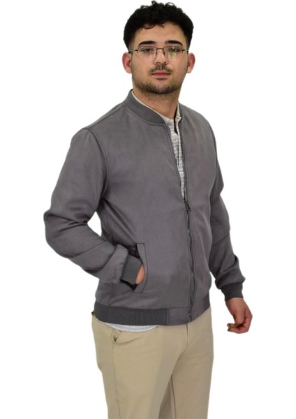 Erkek Mevsimlik Süet Spor Mont 8056 BGL-ST04372 modelleri