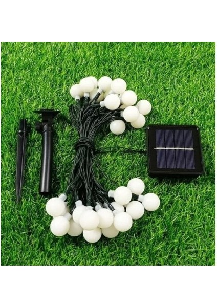 Solar 5m 28 LED Top Rgb Siyah Kablolu
