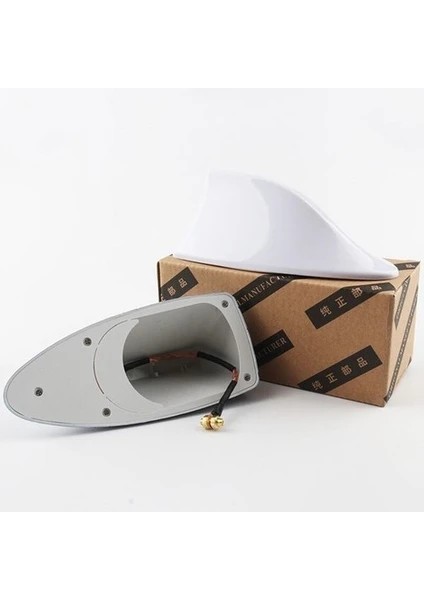 Fiat / Tofaş Şahin Uyumlu Elektrikli Shark Köpek Balığı Balina Tavan Anteni Beyaz