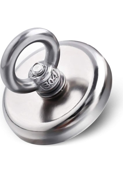 42MM Çap Güçlü Halkalı Neodyum Pot Mıknatıs Kanca Kurtarma Mıknatısı Fishing Magnet ve Halat fırsatları