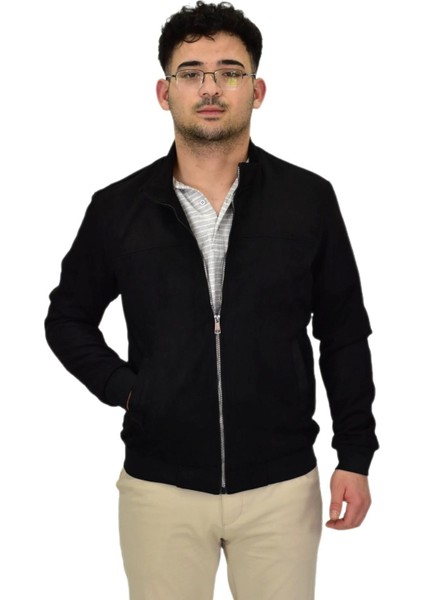 Erkek Mevsimlik Süet Spor Mont 8051 BGL-ST04373