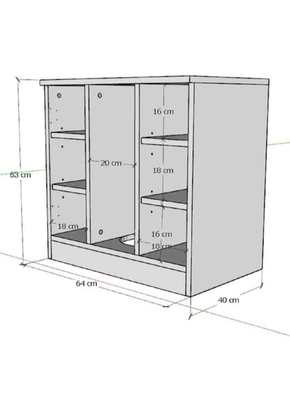 Ayaklı Lavabo Dolabı 001 Banyo Dolabı Lavabo Alt Dolap