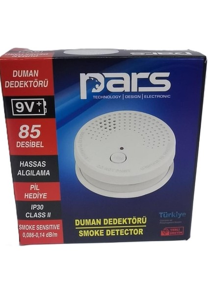 Pilli Duman Dedektörü Kablosuz