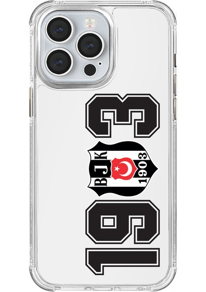 Apple iPhone 15 Pro Max Beşiktaş 1903 Şeffaf Telefon Kılıfı