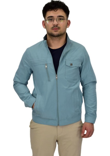 Erkek Mevsimlik Kanvas Spor Mont 8094 BGL-ST04370