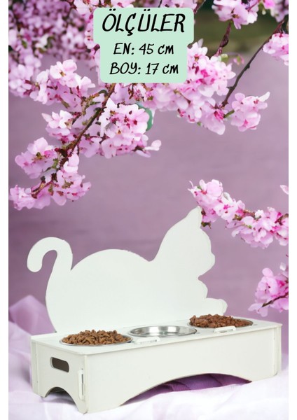 Kedi Mama Su Kabı Siyah Renk Model 4 fırsatları