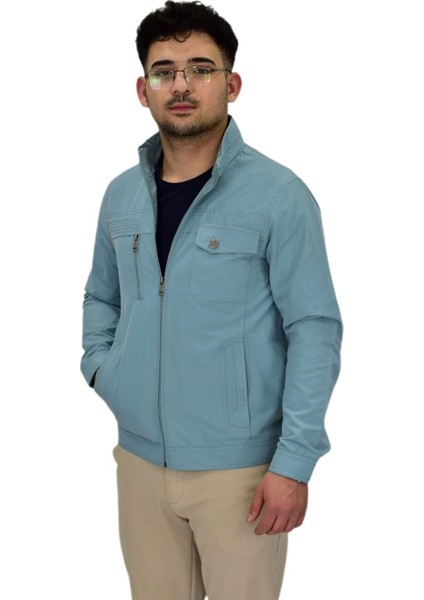 Erkek Mevsimlik Kanvas Spor Mont 8094 BGL-ST04370