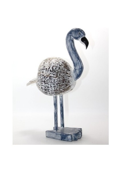 Ahşap Flamingo Figürü