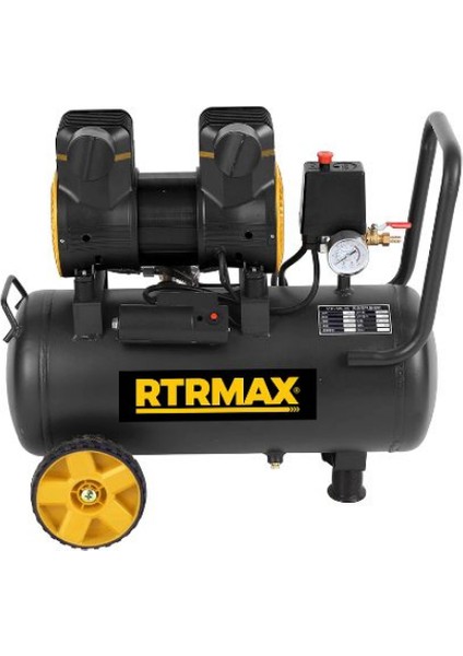 Yüksek Hızlı Yağsız Kompresör 50 Lt 8 Bar 2.0 Hp