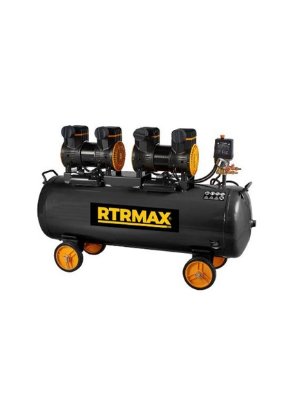 Yüksek Hızlı Yağsız Kompresör 100 Lt 8 Bar 4.0 Hp