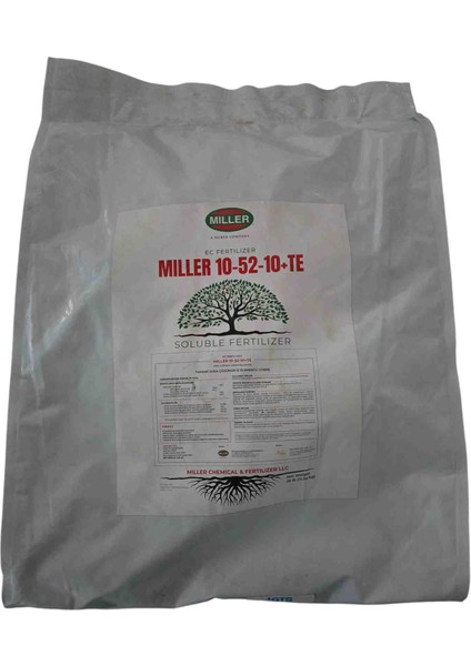 Mıller 10-52-10+Te 11 kg
