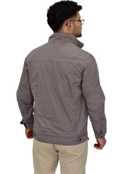 Erkek Mevsimlik Kanvas Spor Mont 8001 BGL-ST04369