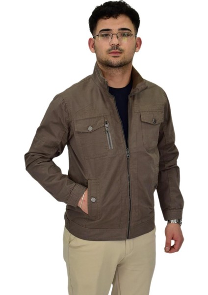 Erkek Mevsimlik Kanvas Spor Mont 8001 BGL-ST04369 modelleri