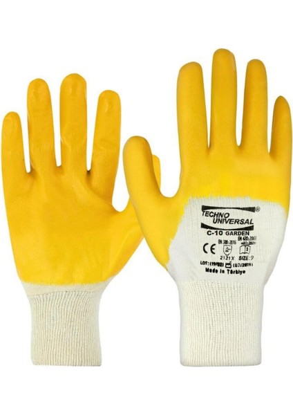 Üniversal Garden Nitril Flex Eldiven No:9 C-40