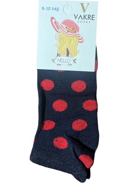 Kız Çocuk Patik Çorap Asorti 6'lı Paket modelleri