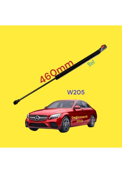 Mercedes C-Class W205-S205-C205-A205-460MM/220NEWTON Ön Kaput Amortisörü- Sol - A2059800064