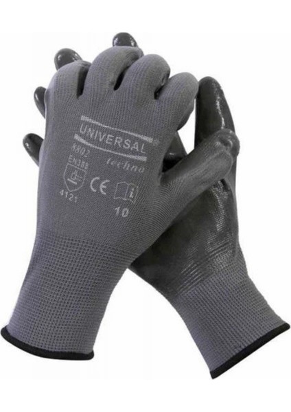 Üniversal Gri Montaj Eldiveni No:10 8802