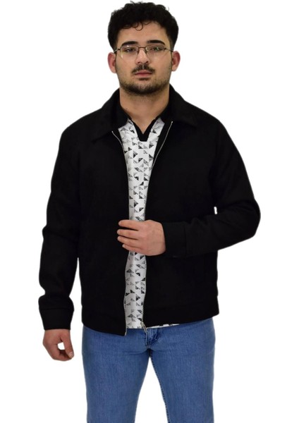 Erkek Mevsimlik Süet Spor Mont 8073 BGL-ST04510