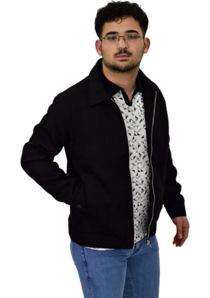 Erkek Mevsimlik Süet Spor Mont 8073 BGL-ST04510