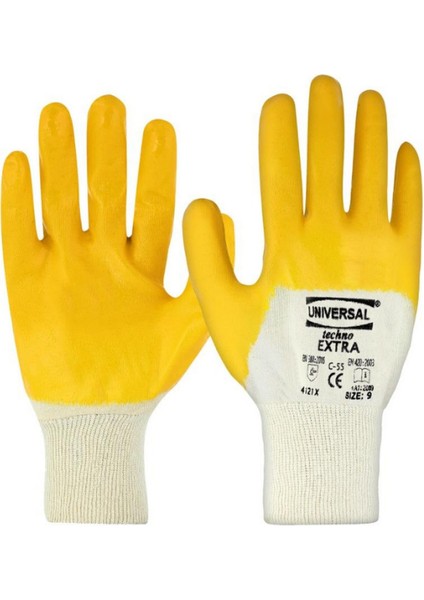Üniversal Ekstra Nitril Eldiven No:9 C-55