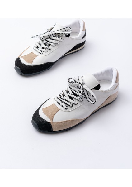 Rs-02 Beyaz Garni Ince Taban Günlük Spor Ayakkabı modelleri