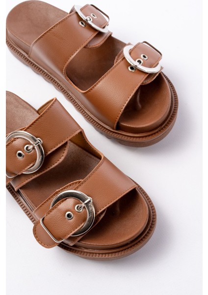 DM-6010 Taba Toka Aksesuarlı Günlük Kadın Terlik fırsatları