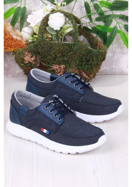Dks 020 Hafif Rahat Keten Sneaker Erkek Ayakkabı