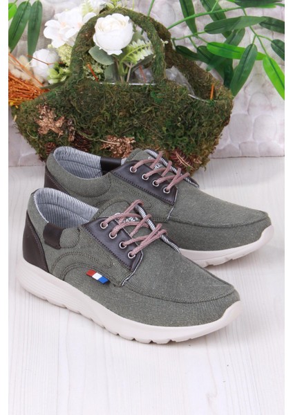 Dks 020 Hafif Rahat Keten Sneaker Erkek Ayakkabı