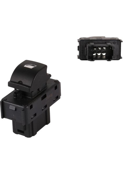 Cam Açma Kumanda Anahtarı Ön / Arka (Sağ / Sol) P301 C Elysee Ds3 Siyah