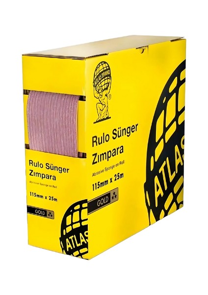 Atlas Sünger Rulo Zımpara 100 Kum