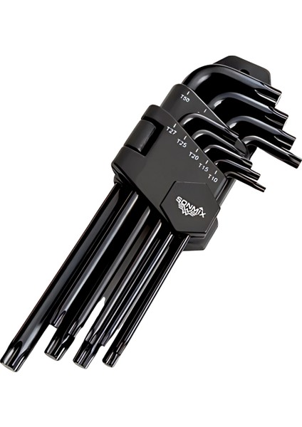 Uzun Torx Allen Takımı 180 mm 9 Parça