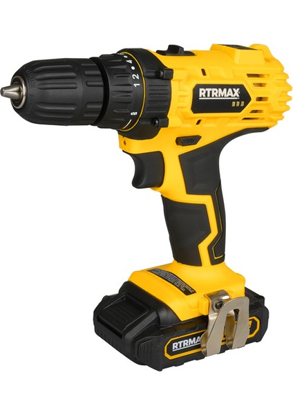 Akülü Matkap 30 Nm 18 V 2*1,5 Ah Akü Lion