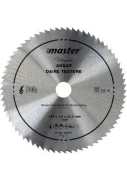Sunta Kesme Testeresi 180 mm 70 Diş