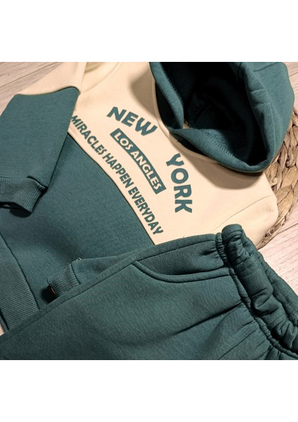 Üç Iplik Polar Kapişonlu Ikili Takım fırsatları