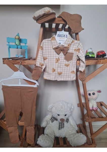 Erkek Bebek 6'lı Papyonlu Takım fiyatları