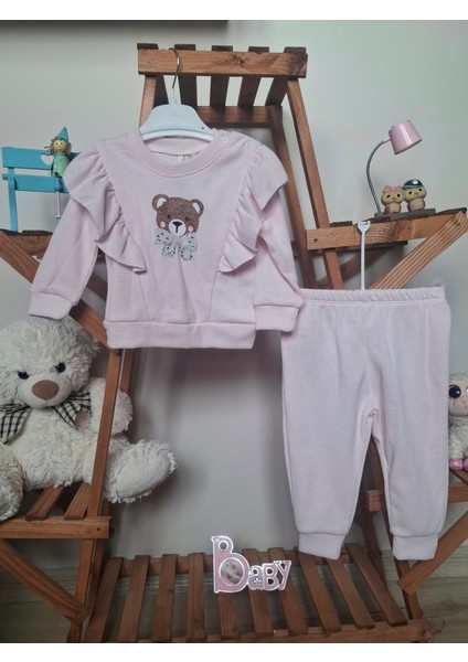 Kız Bebek 2'li Ayıcıklı Takım