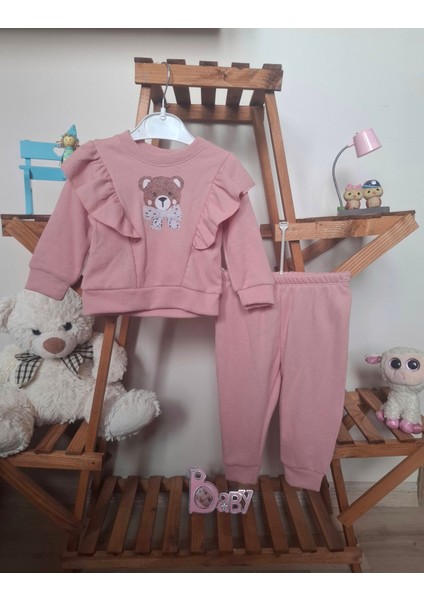 Kız Bebek 2'li Ayıcıklı Takım