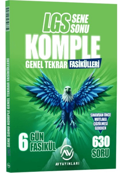 8. Sınıf Lgs Sene Sonu Komple Genel Tekrar Fasikülleri 630 Soru