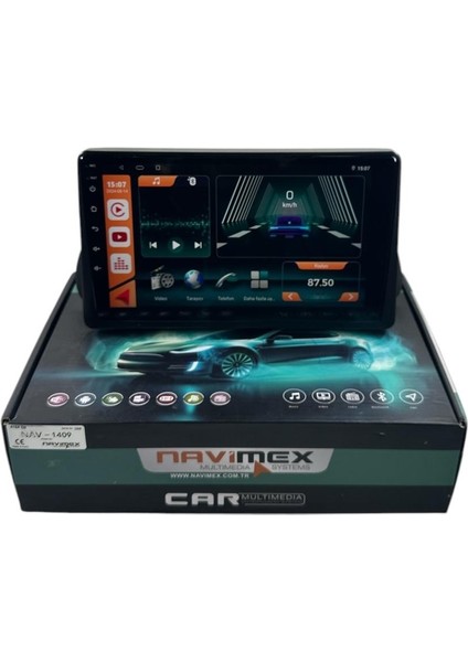 Fiat Egea Cross 2019-2021 Navimex 8-128 (Fanlı) Profesyonel Oem Multimedia