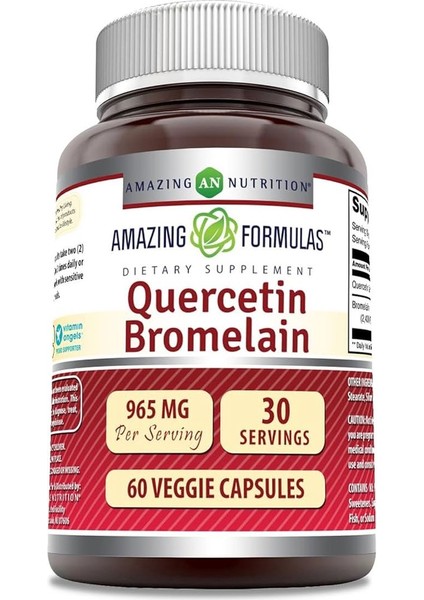 , Quercetin Bromelain, 60 Veggie Caps
