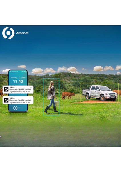 5 MP-10X OPTIK ZOOM 30.000mAH Batarya, Sürekli Kayıt AOV özelliği
